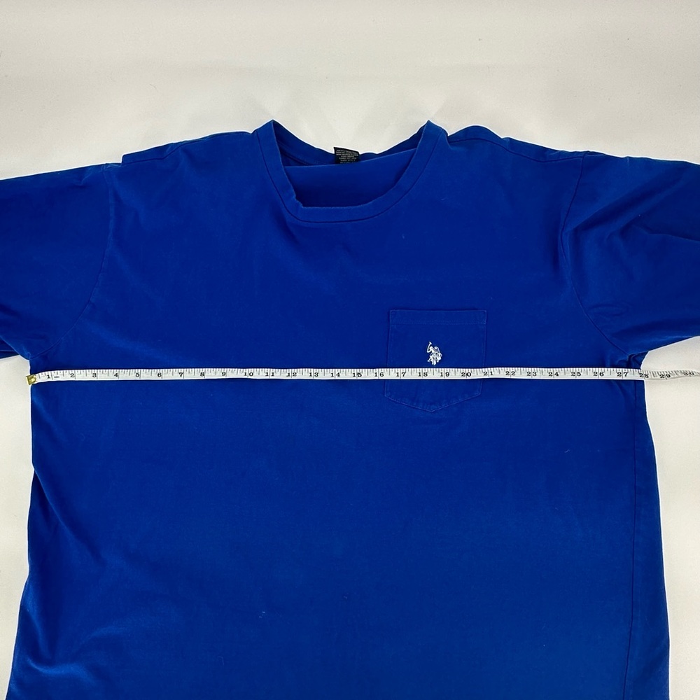 U.S. Polo Assn. Royal Blue T-Shirt 100% Cotton Men’s 3XL Basic Everyday Casual - Picture 6 of 7